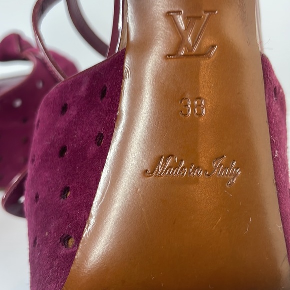 💯Authentic Louis Vuitton open toe heel 👠 - Picture 6 of 9